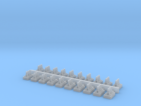 A Frames 2 x 20 - 7mm Scale in Smooth Fine Detail Plastic