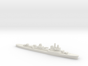 ITS Captaini Romani Class Cruiser, 1/1800 in White Natural Versatile Plastic