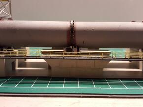 N Scale Rotary Kiln 27mm complete V5 in Smooth Fine Detail Plastic