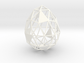 Egg of Wires in White Processed Versatile Plastic