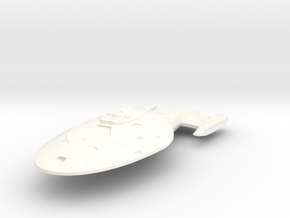 Intrepid Class USS Voyager in White Processed Versatile Plastic