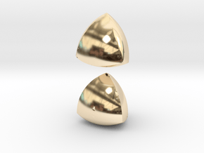 Meissner Tetrahedra in 14K Yellow Gold