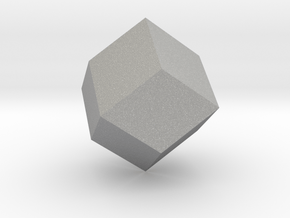 rhombic dodecahedron in Aluminum