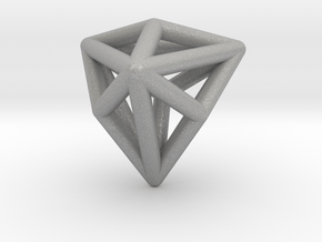 0337 Triakis Tetrahedron E (a=1cm) #001 in Aluminum