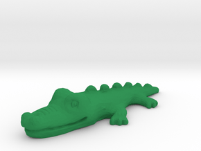 Croc in Green Processed Versatile Plastic