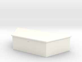 Maisto and Ertl Flatbed Trailer Tongue Box in White Processed Versatile Plastic