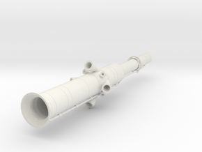 Soyuz Escape Tower 1:20 in White Natural Versatile Plastic