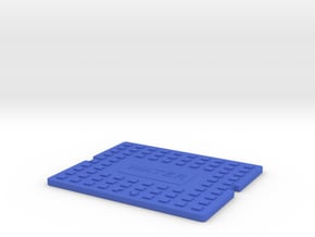 Coaster Water in Blue Processed Versatile Plastic