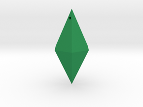 Sims in Green Processed Versatile Plastic