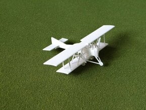 Salmson-Moineau S.M.1 1:144th Scale in White Natural Versatile Plastic