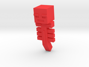 Redstone Wither in Red Processed Versatile Plastic