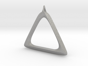 Triangle Pendant in Aluminum