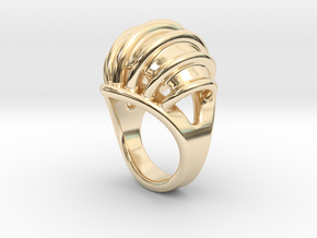 Ring New Way 16 - Italian Size 16 in 14K Yellow Gold