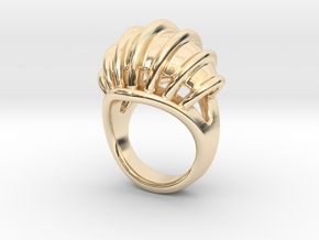 Ring New Way 19 - Italian Size 19 in 14K Yellow Gold