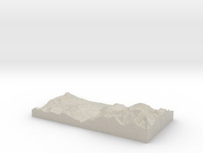 Model of Bionnay in Natural Sandstone