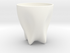 TWIGGACUP in White Processed Versatile Plastic