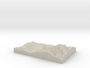 Model of Bionnassay in Natural Sandstone