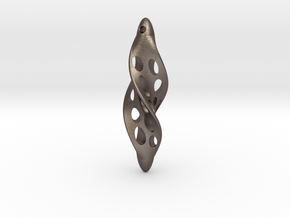MAGIC ROLL in Polished Bronzed Silver Steel