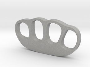 Knuckle Duster Ornament Paper Weight - With Custom in Aluminum