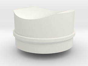 Ahsoka Tano Lightsaber - Button 2 in White Natural Versatile Plastic