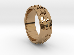 RidgeBack Ring Size 6 in Polished Brass