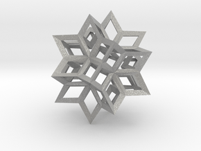 Rhombic Hexecontahedron in Aluminum