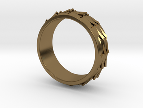 RidgeBack Ring Size 7.5 in Polished Bronze