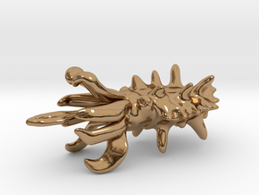 Flamboyant Cuttlefish  in Polished Brass