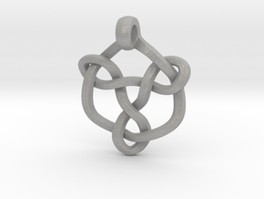 Celtic Knot Pendant 01 in Aluminum