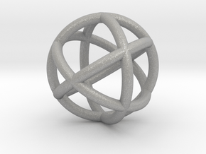  0402 Spherical Cuboctahedron (d=2.2cm) #002 in Aluminum