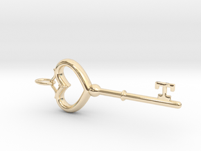 The Key From My Heart in 14K Yellow Gold