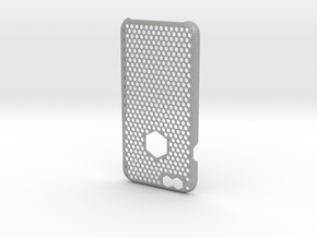iPhone 6 case_ Hexagons in Aluminum