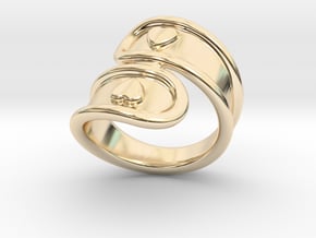 San Valentino Ring 30 - Italian Size 30 in 14K Yellow Gold