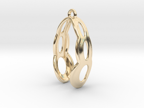 Fine Earring in 14K Yellow Gold