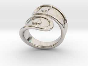 San Valentino Ring 31 - Italian Size 31 in Platinum