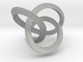 Mobius Figure 8 Knot Pendant - two sizes in Aluminum: Small