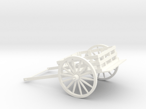 5 inch Pioneer Handcart in White Processed Versatile Plastic