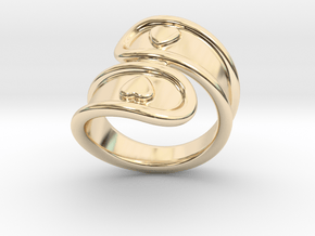 San Valentino Ring 33 - Italian Size 33 in 14K Yellow Gold