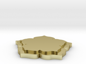 Model-a0286d152aaf4af2a7e701f1e13645a7 in 18k Gold Plated Brass
