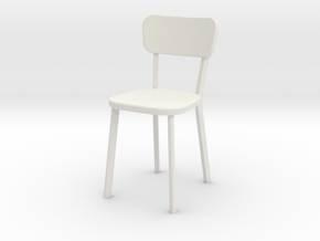 1:24 Deja-vu Chair in White Natural Versatile Plastic