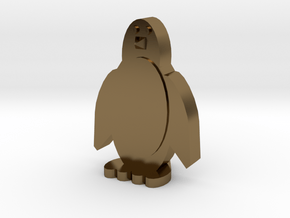 chuby wubby penguin guby in Polished Bronze
