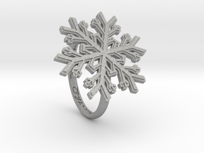 Snowflake Ring 1 d=17mm h21d17 in Aluminum