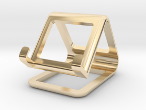Minimalistic Stand in 14k Gold Plated Brass