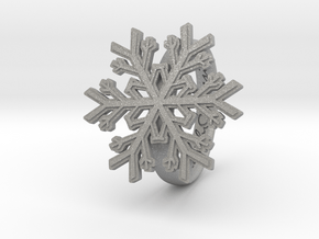 Snowflake Ring 1 d=18mm h35d18 in Aluminum