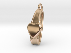 San Valentino Earring in 14k Rose Gold Plated Brass
