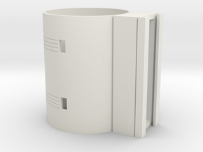 MHS compatible Lightsaber activation box in White Natural Versatile Plastic