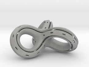 Infinity Knot Pendant in Aluminum