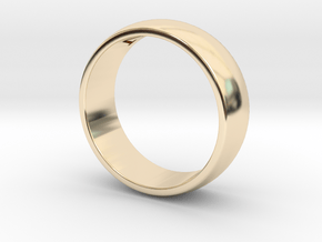 Wedding Band Edited in 14K Yellow Gold
