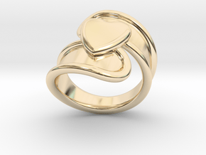 Valentinodayring  22 - Italian Size 22 in 14K Yellow Gold