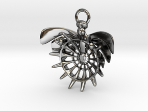 Holy pendant in Fine Detail Polished Silver